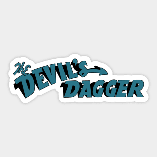 Devil's Dagger Sticker